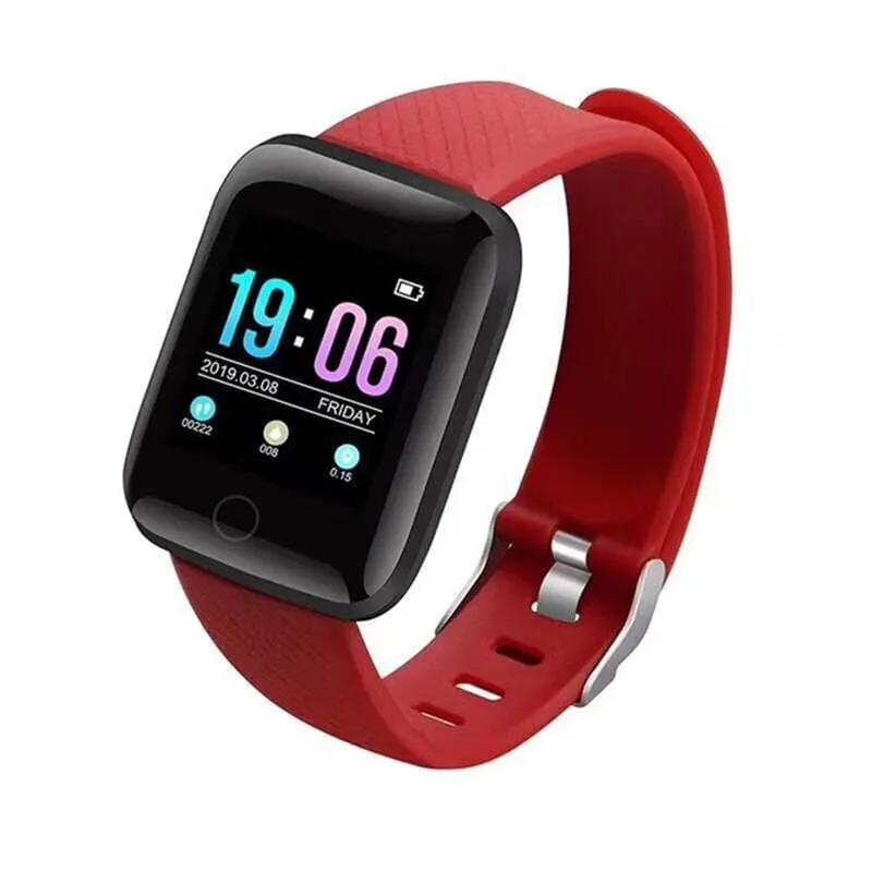 Fitness Tracker Square Dial