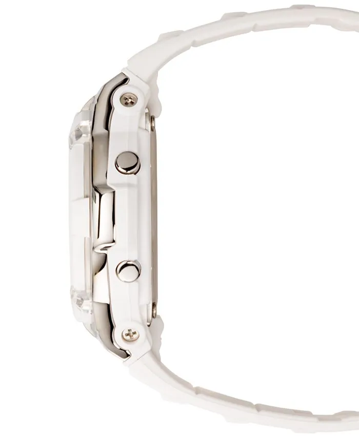 G-Shock BGA110-7B Baby-G Slim Marine Analog Digital White Resin Strap Unisex Watches