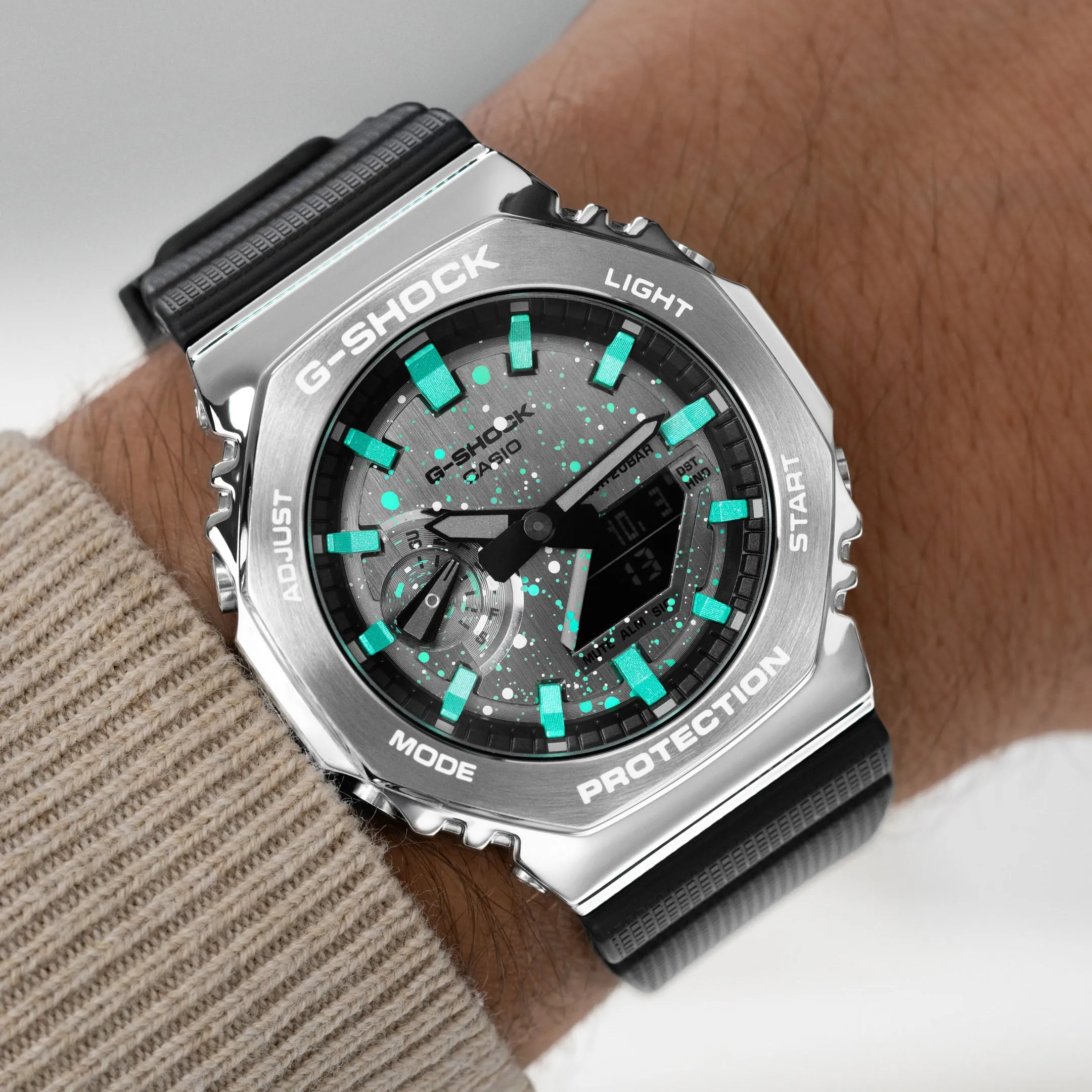 G-Shock CasiOak Steel Tiffany Sky
