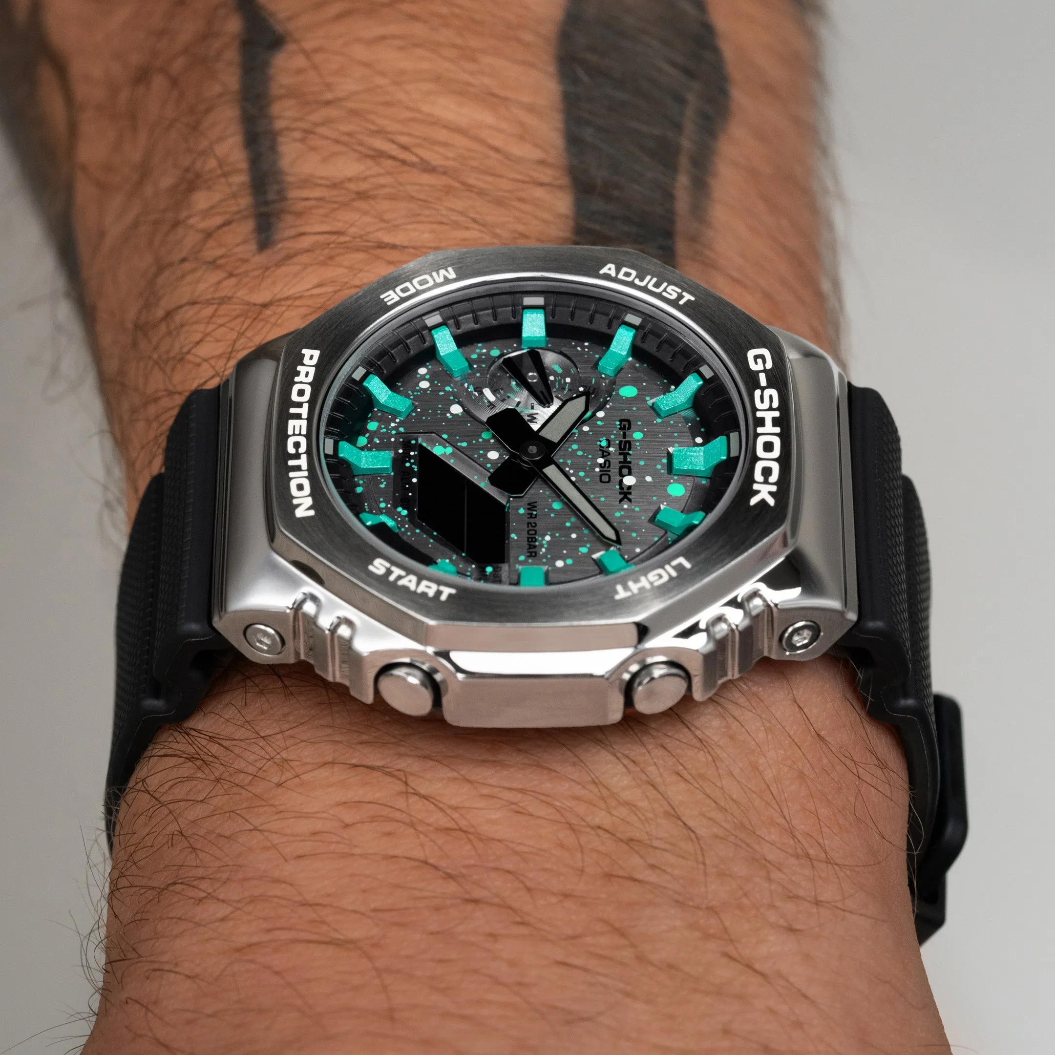 G-Shock CasiOak Steel Tiffany Sky