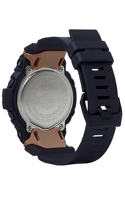 G-Shock GMAB800-1 S Series Bluetooth Fitness Tracker Black Resin Strap Unisex Watches