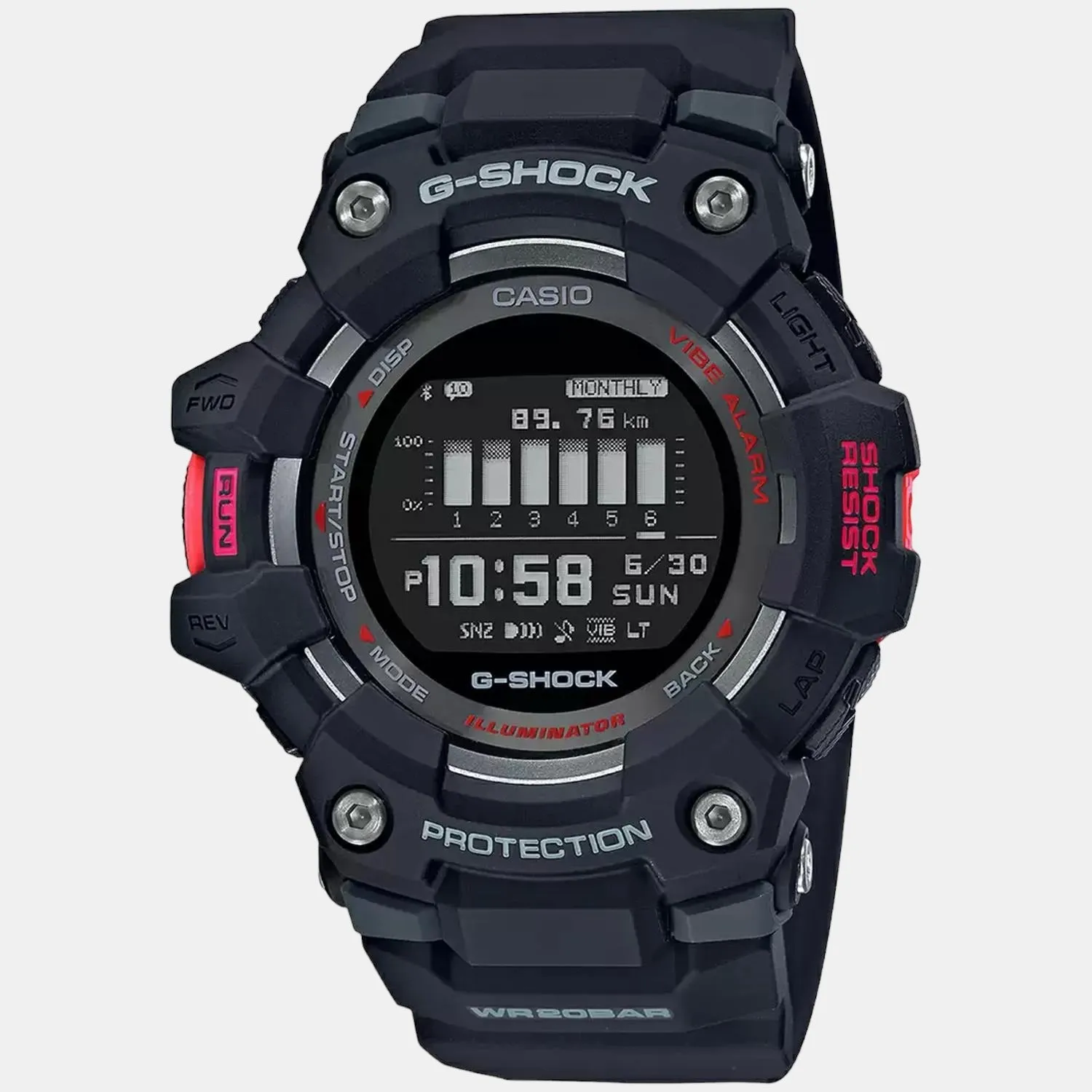 G-Shock Men's Digital Resin Watch G1040 - GBD-100-1DR