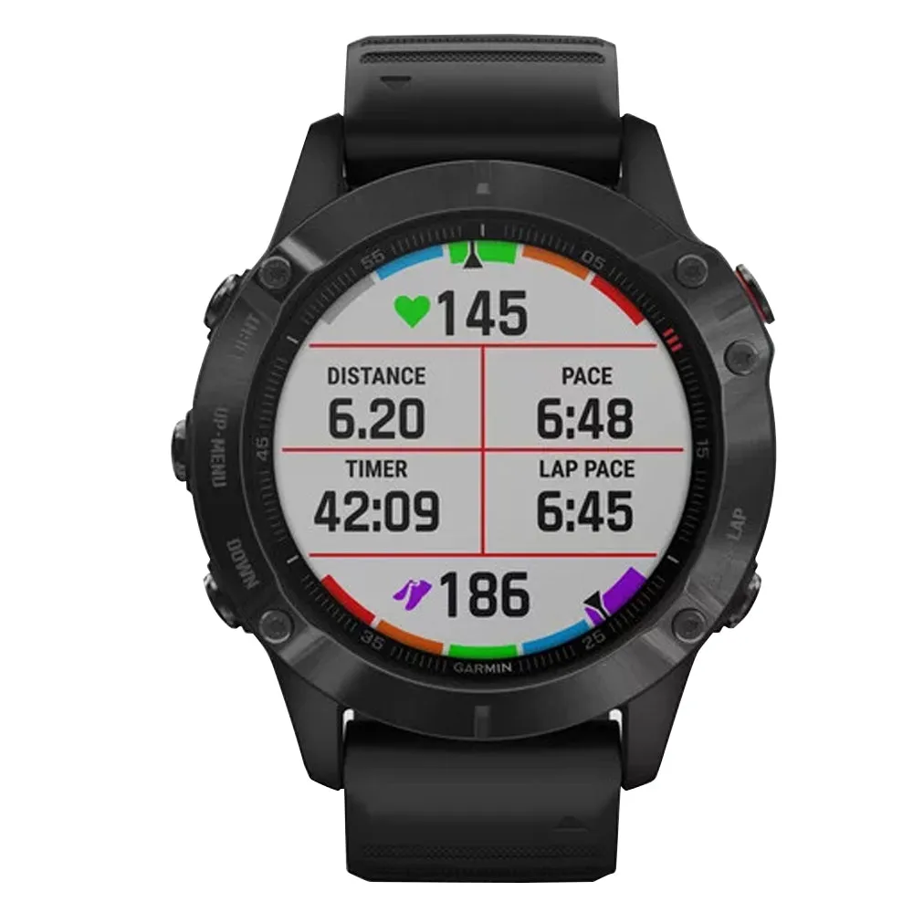 Garmin Fenix 6 Glass GPS Watch 2019