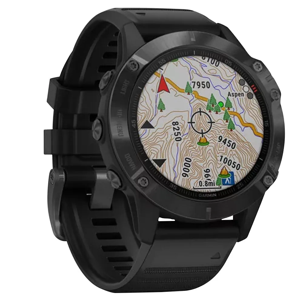 Garmin Fenix 6 Glass GPS Watch 2019