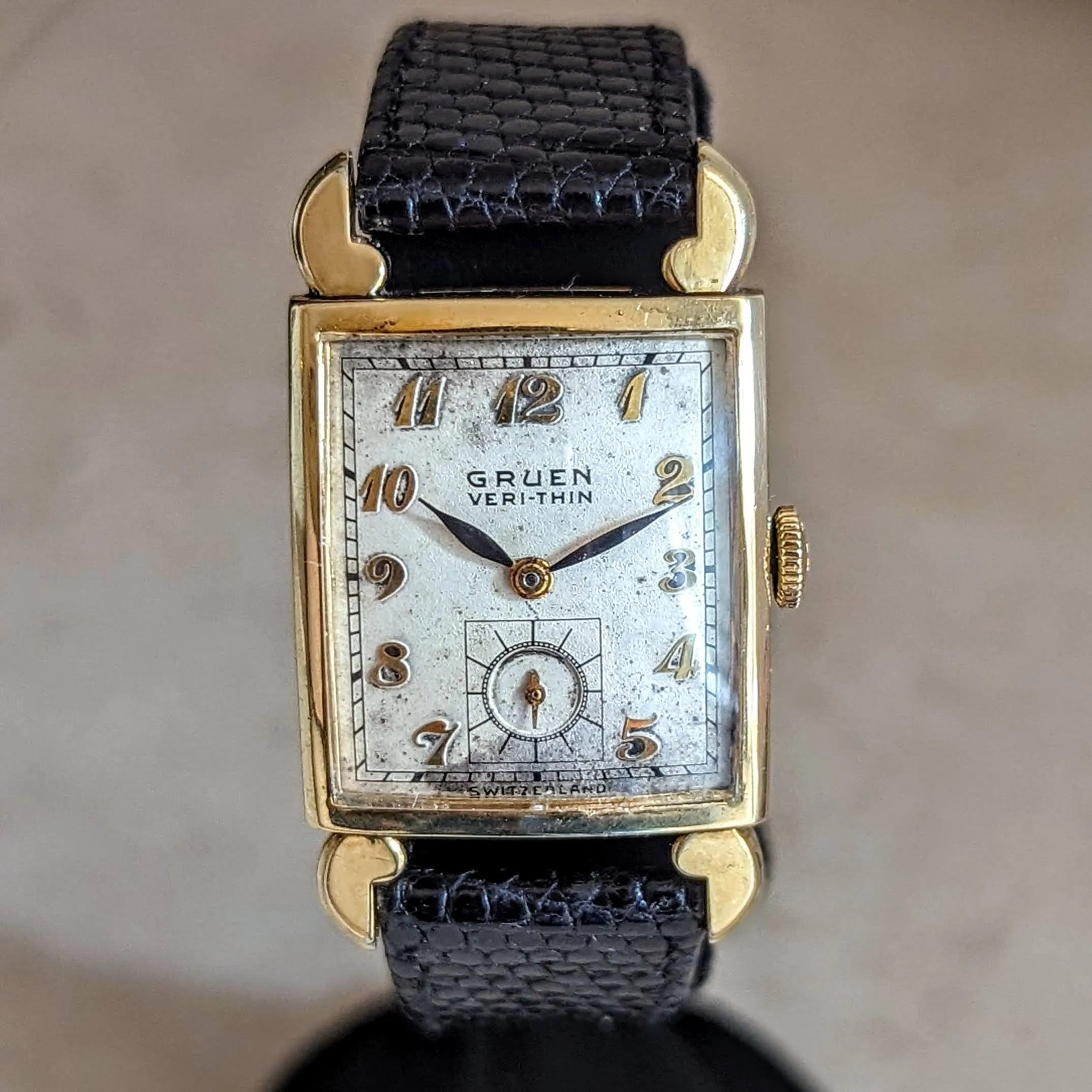 GRUEN Veri-Thin Wristwatch 17 Jewels Swiss Cal. 435 Vintage 1941 Watch
