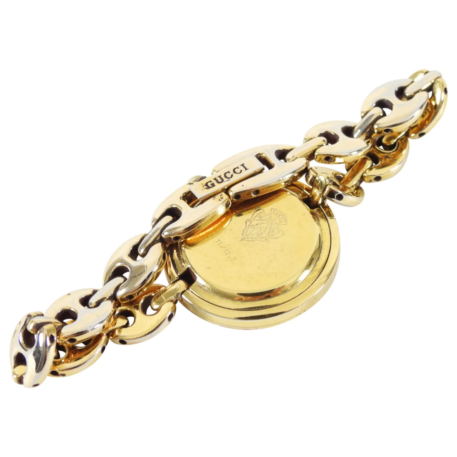 Gucci Vintage Interchangeable Bezels Link Watch