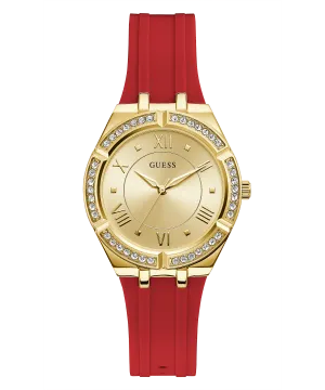 Guess GW0034L6 Cosmo Red Silicone Strap Women Watches