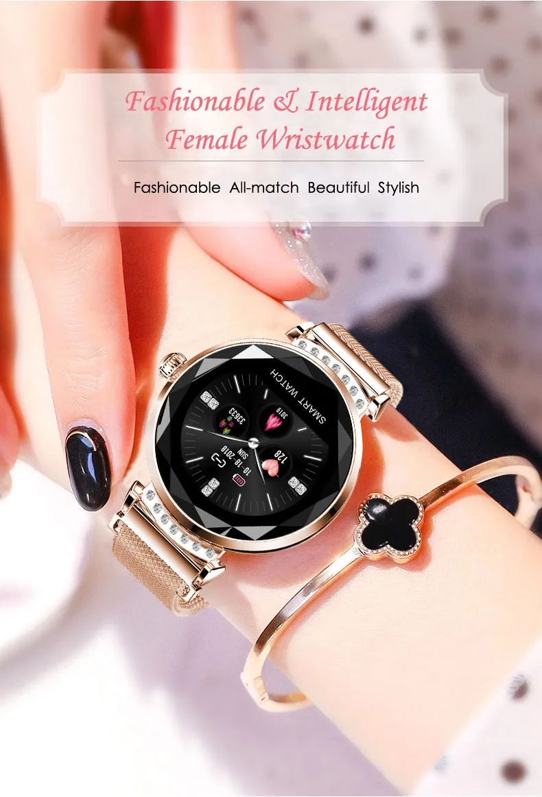 H2 Women Smart Bracelet - Fashionable Watch with Female Health Features