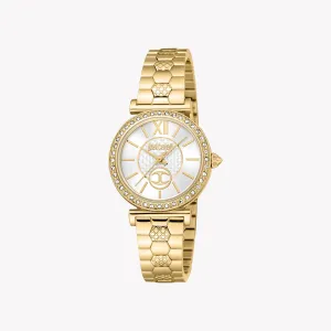 Just Cavalli Gold Stainless Steel Women's Watch JC1L273M0055