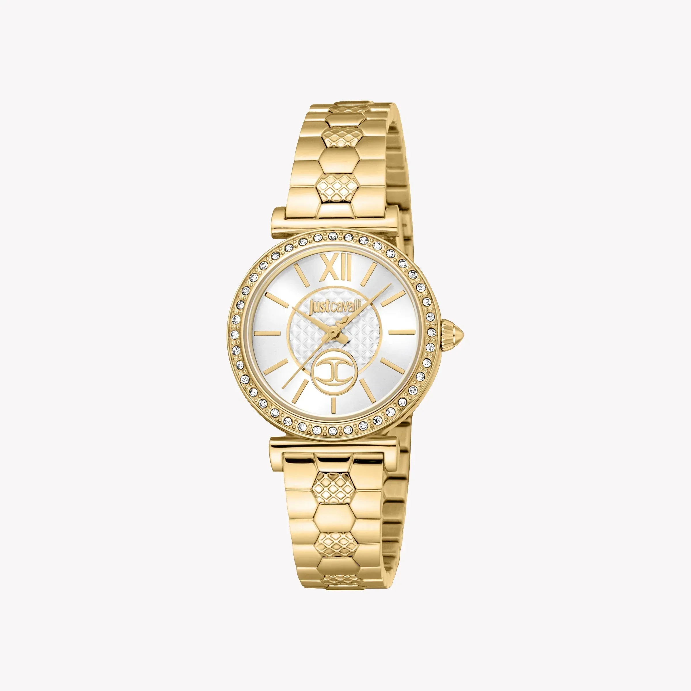 Just Cavalli Gold Stainless Steel Women's Watch JC1L273M0055