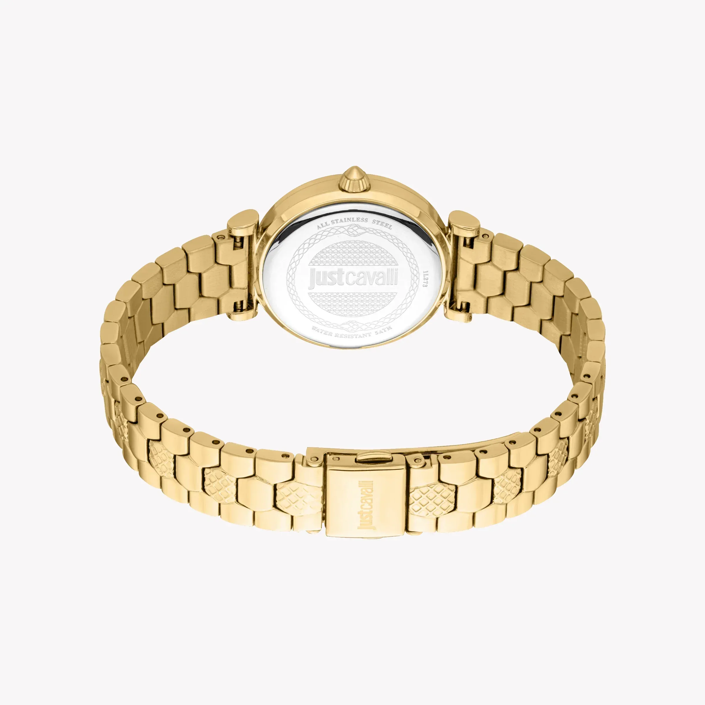 Just Cavalli Gold Stainless Steel Women's Watch JC1L273M0055