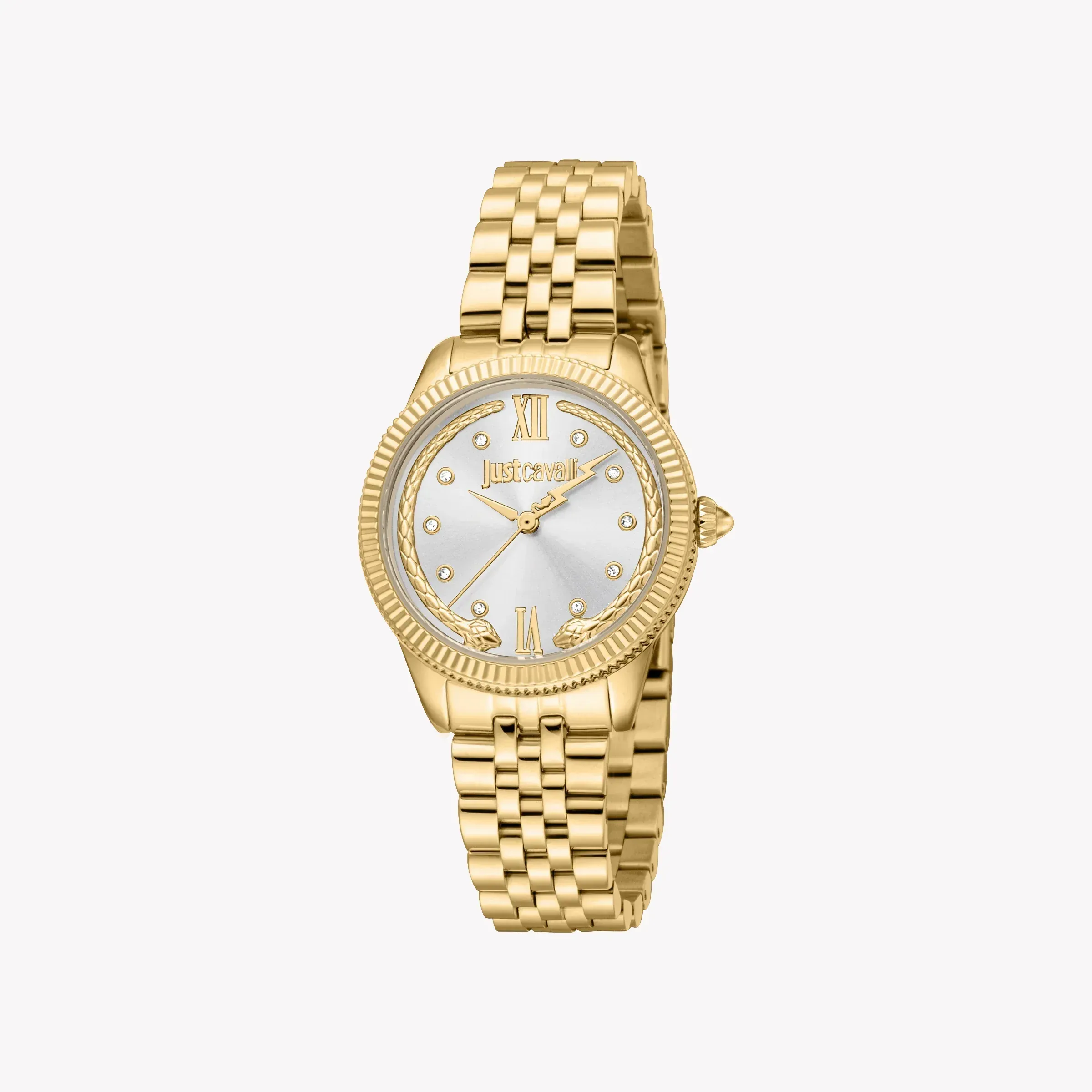 Just Cavalli Gold Steel Women's Watch JC1L315M0055