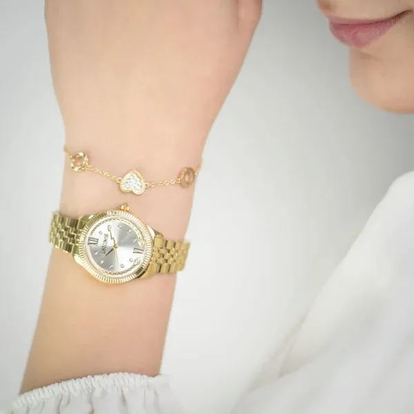 Just Cavalli Gold Steel Women's Watch JC1L315M0055