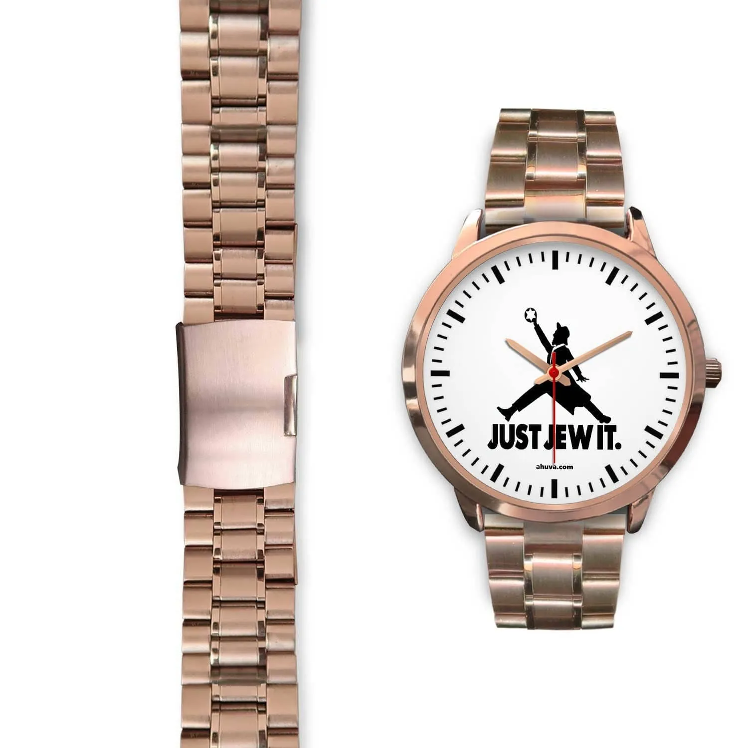 Just Jew It. Watch - Rose Gold