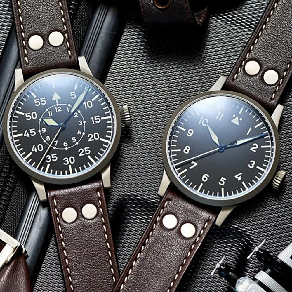 LACO PILOT WATCH ORIGINAL KEMPTEN 39 MM HANDWINDING