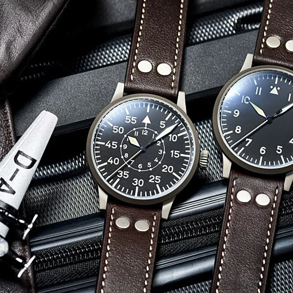 LACO PILOT WATCH ORIGINAL PADERBORN 42 MM AUTOMATIC