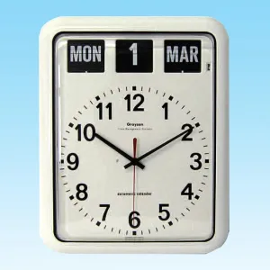 Large Calendar Wall Clock