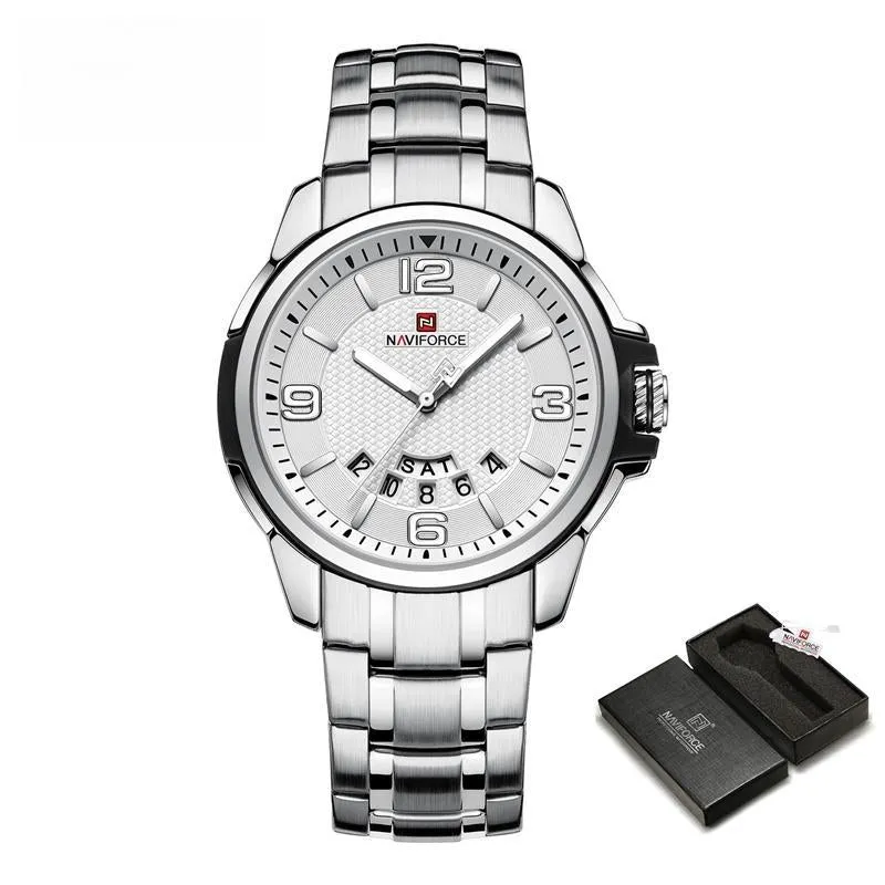 Luxury Men's Watch Casual Style Waterproof Male Quartz Wristwatch
