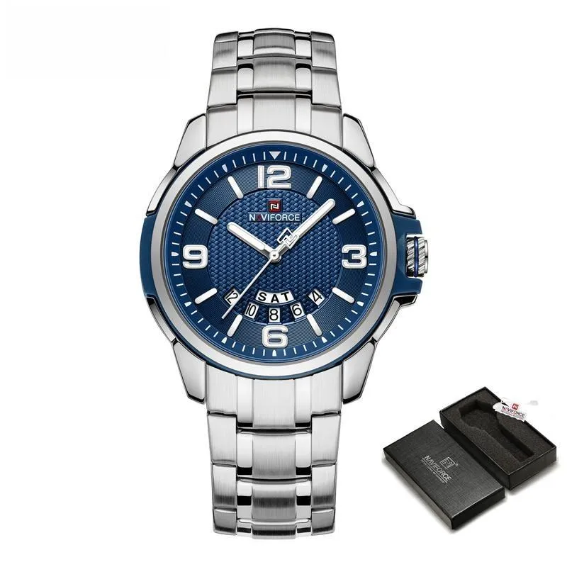 Luxury Men's Watch Casual Style Waterproof Male Quartz Wristwatch