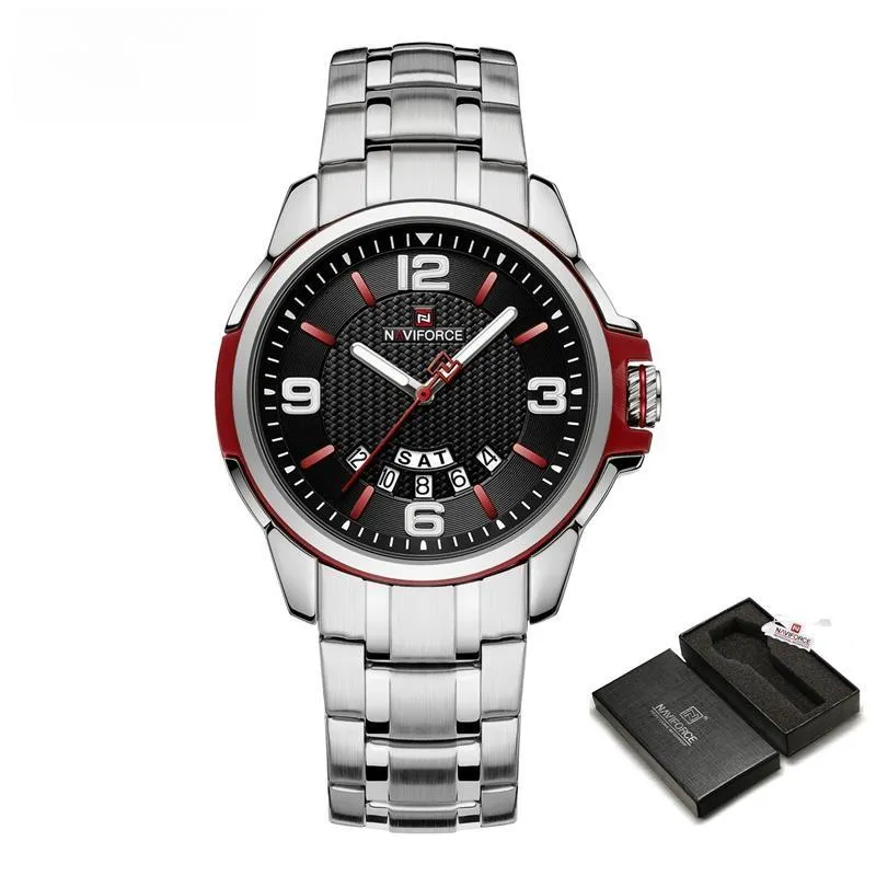 Luxury Men's Watch Casual Style Waterproof Male Quartz Wristwatch