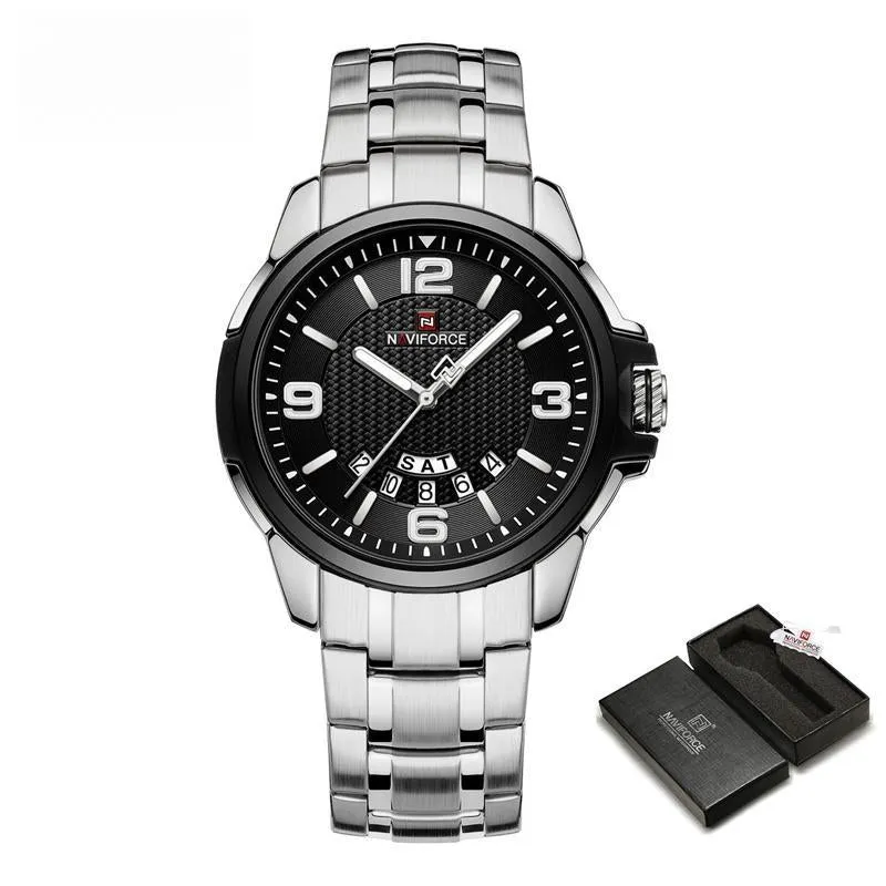 Luxury Men's Watch Casual Style Waterproof Male Quartz Wristwatch