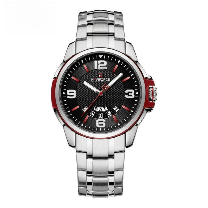 Luxury Men's Watch Casual Style Waterproof Male Quartz Wristwatch