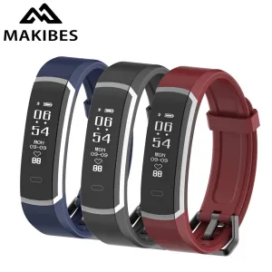 Makibes R3 Smart Bracelet with Heart Rate Monitor, Health Fitness Tracker, more