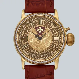 Marriage Watch Vacheron & Constantin 35mm Men's Wristwatch With Pocket Watch Manual Winding Skeleton