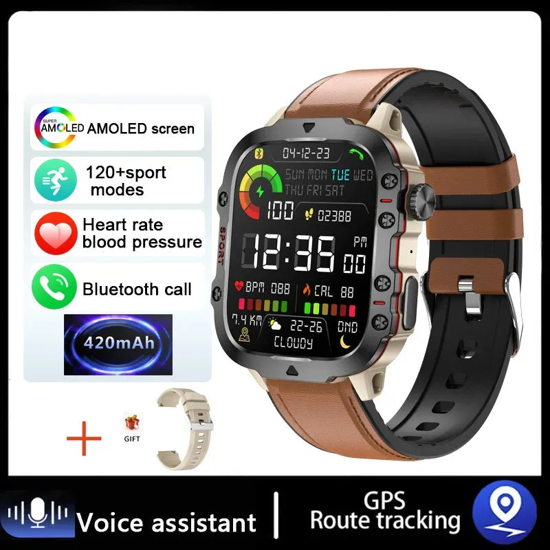 Men Outdoor Sports Fitness Tracker Health Monitor Smartwatch