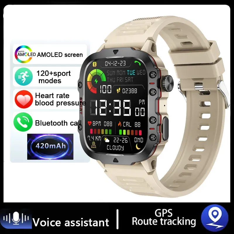 Men Outdoor Sports Fitness Tracker Health Monitor Smartwatch