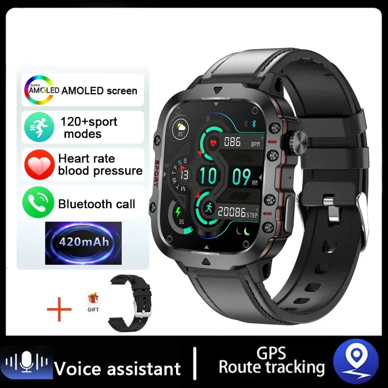 Men Outdoor Sports Fitness Tracker Health Monitor Smartwatch