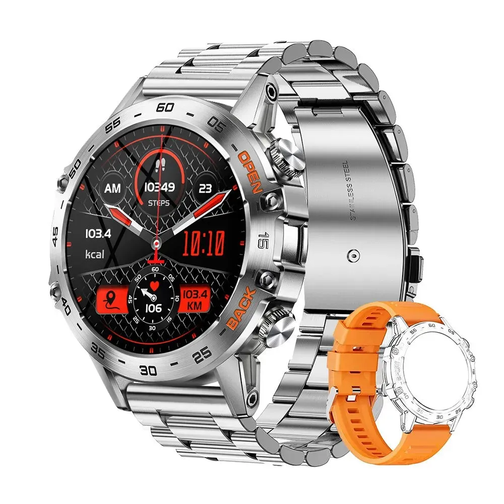 Men's 1.39" Bluetooth Call Smartwatch – Ultimate Fitness Tracker, IP67 Waterproof, for Android & iOS