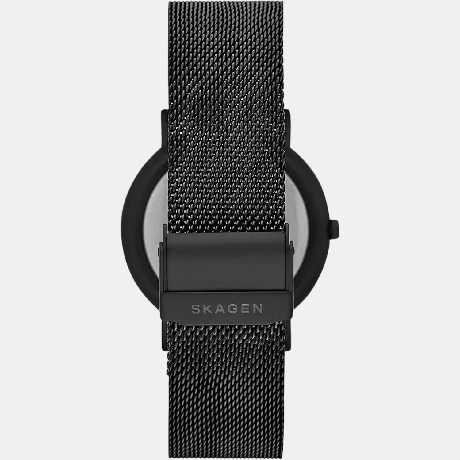Men's Black Analog Stainless Steel Watch SKW6579