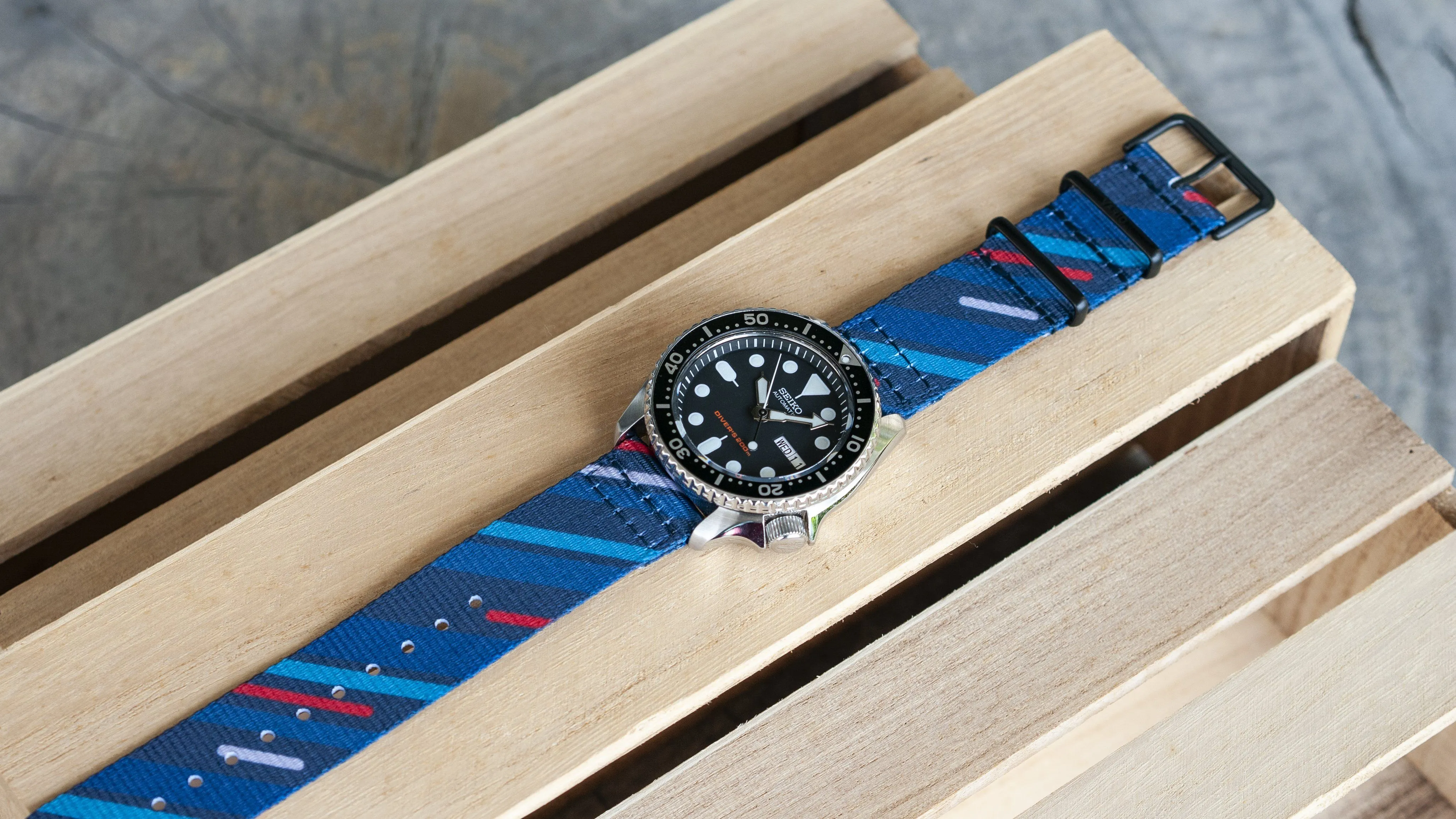 Midnight Comet 2 Piece Graphic Watch Strap