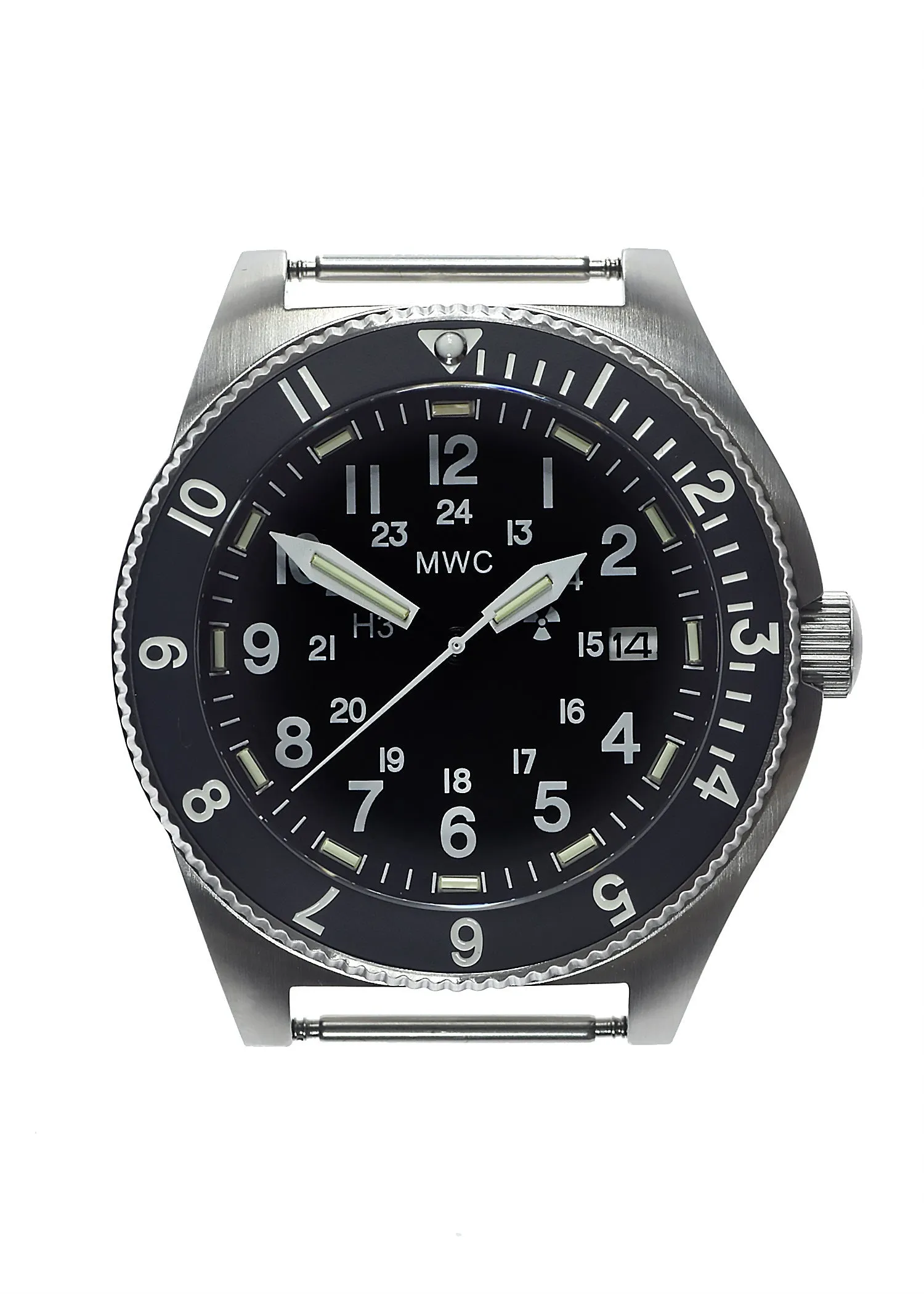 MWC 300m Water Resistant Stainless Steel Tritium GTLS Navigator Watch (Automatic)