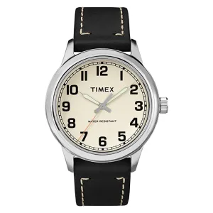 New England 3-Hand 40mm Leather Band