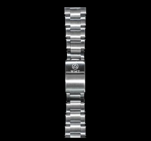 NEW! WMT Royal Marine Riveted Stainless Steel Bracelet