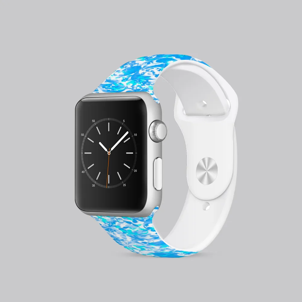 Paisley 1 Apple iWatch Replacement Strap TPU Rubber (FWS)