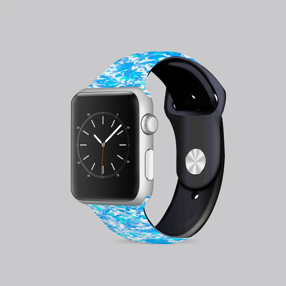 Paisley 1 Apple iWatch Replacement Strap TPU Rubber (FWS)