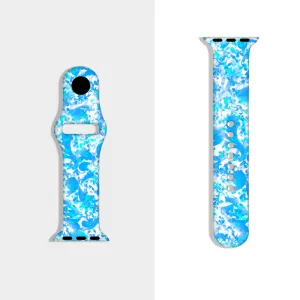 Paisley 1 Apple iWatch Replacement Strap TPU Rubber (FWS)