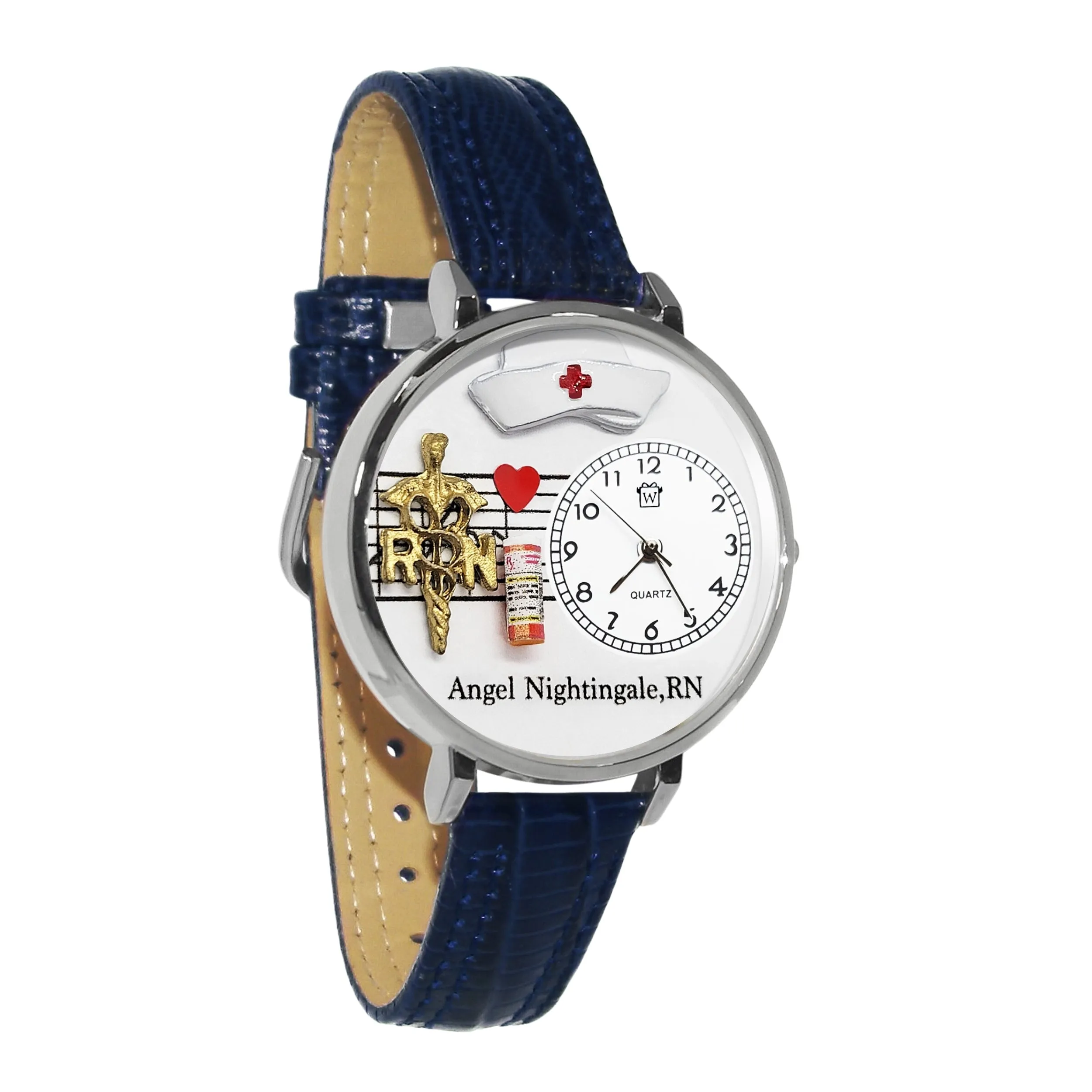 Personalized Nurse RN 3D Watch Large Style