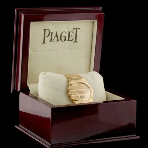 Piaget Solid 18k Gold Polo Mid-Size Watch