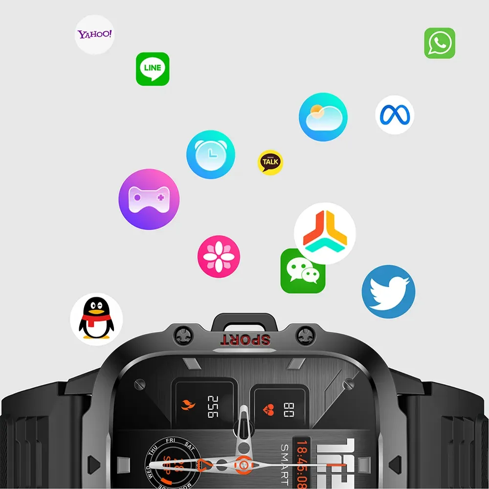 QX11 Pro Elite Smartwatch - Bluetooth Call Fitness Tracker