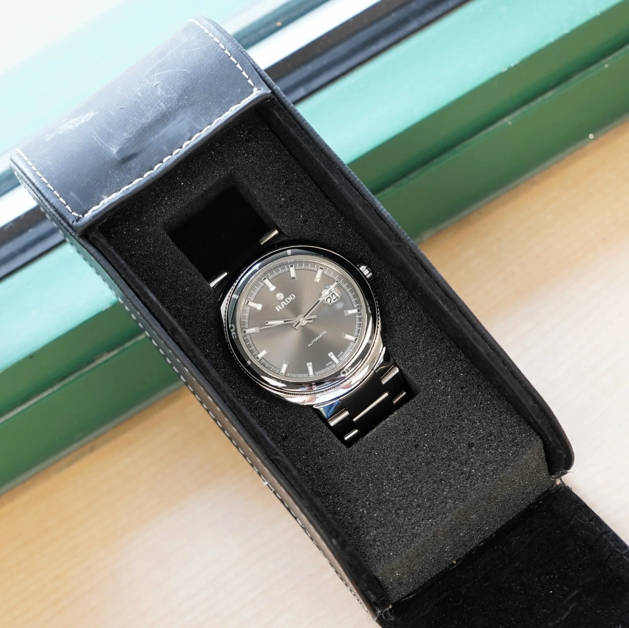 RADO D-STAR 200 Automatic Watch 658.0959.3 ALL S.S./Ceramic Wristwatch - IN BOX!