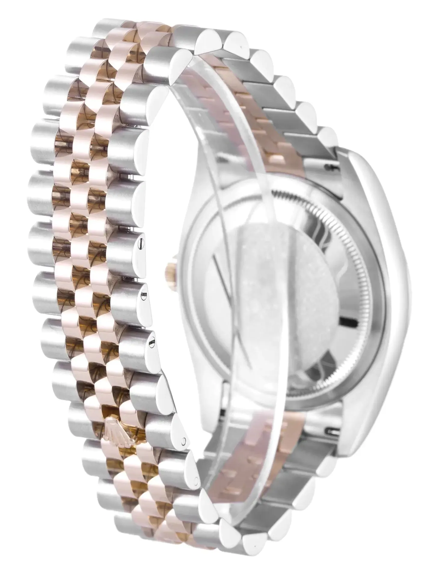 Rolex Datejust 116231 Black Dial 36mm Steel Rose Gold Jubilee