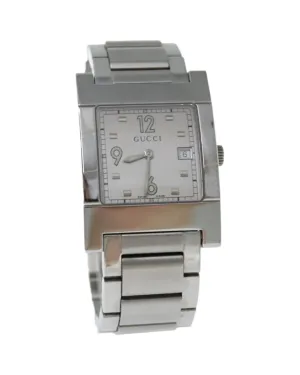 Silver Metal GUCCI Watch with Authenticity - AM5923