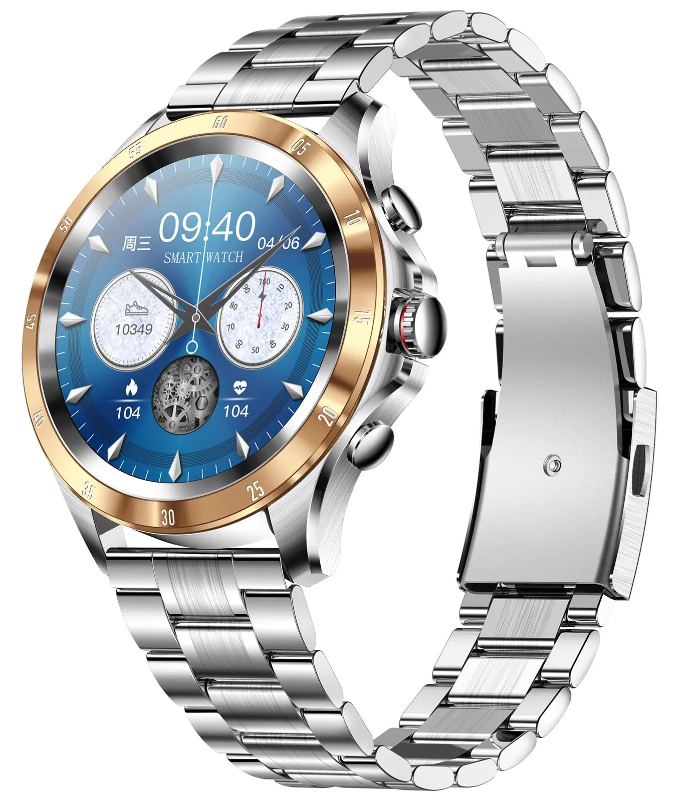 Smart Watch for Men with Bluetooth Calling 1.32” HD Touchscreen Fitness Trackers Watch with Heart Rate Detection Sleep Monitor for Android iOS