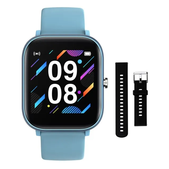 Sport Clock Fitness Track Heart Rate Monitor Sleep Monitor Smartwatch for Android & iOS