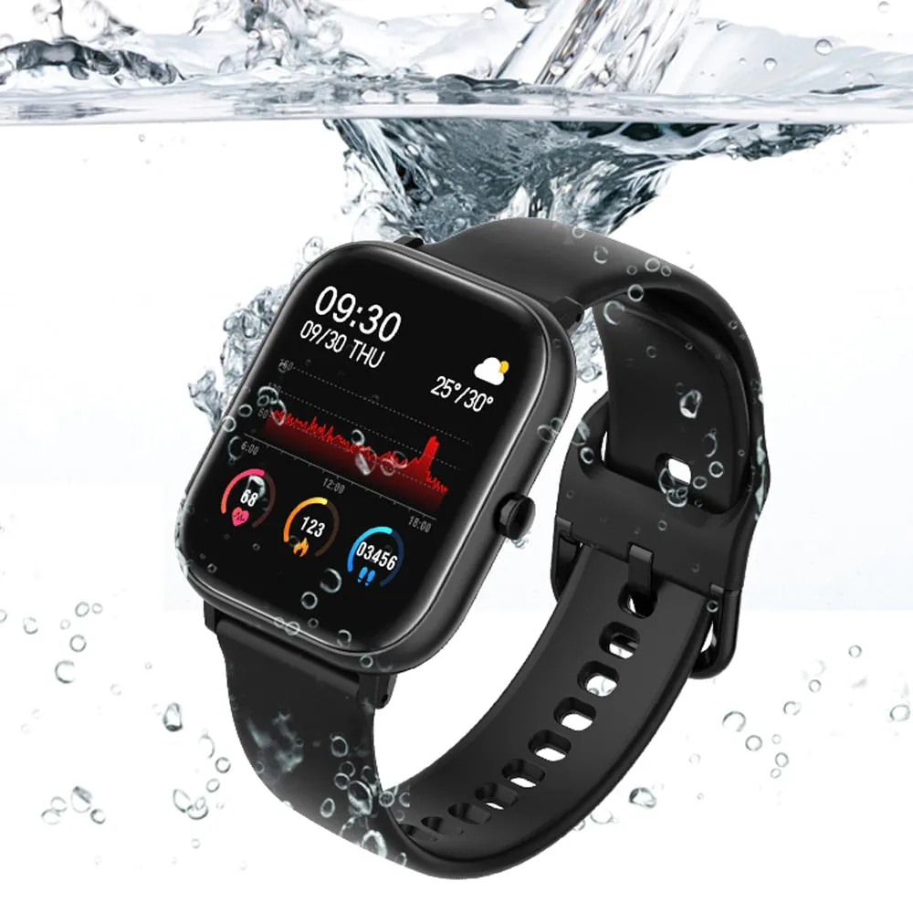 Sport Clock Fitness Track Heart Rate Monitor Sleep Monitor Smartwatch for Android & iOS