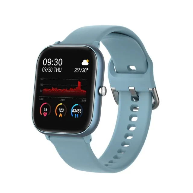 Sport Clock Fitness Track Heart Rate Monitor Sleep Monitor Smartwatch for Android & iOS